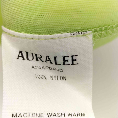 オーラリー AURALEE ELASTIC SHEER NYLON P/O PARKA レディース 0