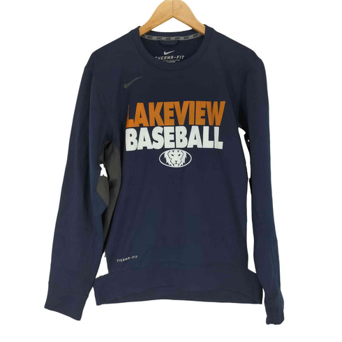 ナイキ NIKE THERMA-FIT LAKEVIEW BASEBALL クルーネックスウェット メンズ JPN:S