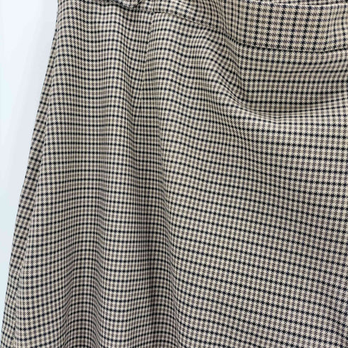 ジーユー GU 2ピーススカートパンツ チェック レディース JPN:XL