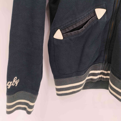 ラグビーラルフローレン Rugby Ralph Lauren ワッペン付き ジップアップパーカー メンズ import:S