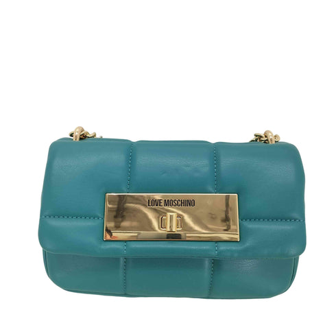 ラブモスキーノ LOVE MOSCHINO ロゴ キルティングショルダーバッグ レディース