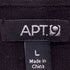 APT.9 アーガイルハーフジップニット メンズ JPN:L