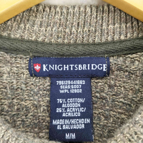 ナイツブリッジ KNIGHTSBRIDGE ヘンリーネックニット メンズ JPN:M