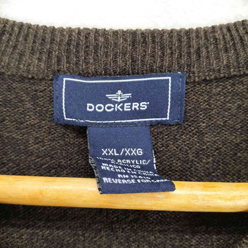 ドッカーズ DOCKERS 総柄Vネックニットベスト メンズ JPN:XXL
