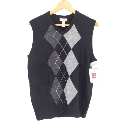 ドッカーズ DOCKERS アーガイルVネックニットベスト メンズ JPN:M