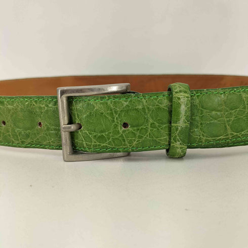 REPTILES HOUSE クロコ型押し ベルト メンズ