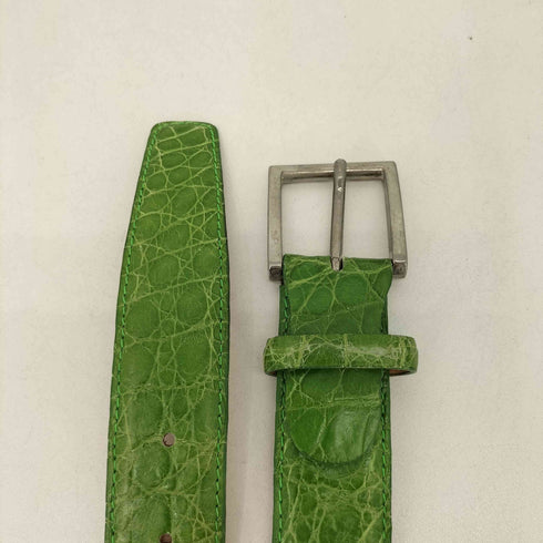 REPTILES HOUSE クロコ型押し ベルト メンズ