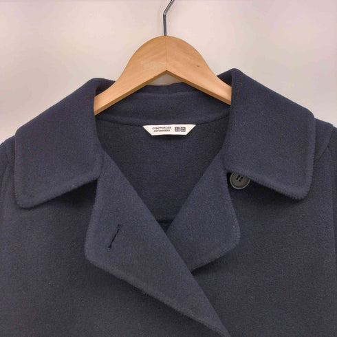 ユニクロ UNIQLO 24AW ダブルフェイス ハーフ コート レディース JPN:M
