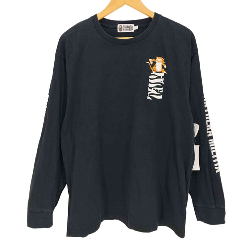 アベイシングエイプ A BATHING APE RELAXED TIGER L/S TEE メンズ JPN:L