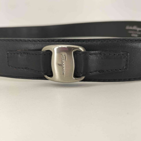 サルヴァトーレフェラガモ Salvatore Ferragamo レザーロゴベルト メンズ