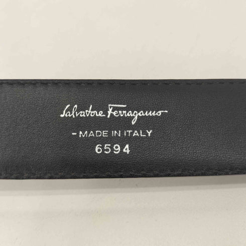 サルヴァトーレフェラガモ Salvatore Ferragamo レザーロゴベルト メンズ
