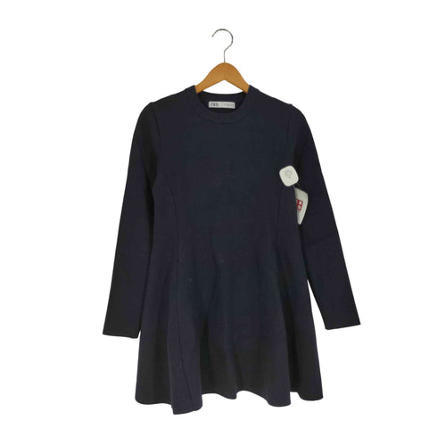 ザラ ZARA ニット フレアワンピース チュニック レディース import:S