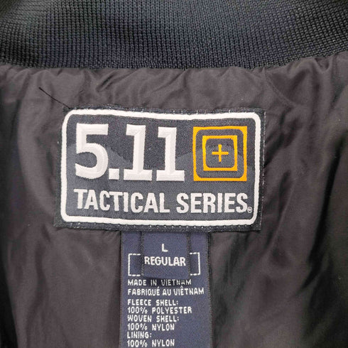 タクティカル 5.11 Tactical ナイロン切替フリースブルゾンジャケット メンズ JPN:L