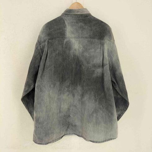 NEXT MENSWEAR ポルトガル製 バイカラー デニムシャツ メンズ