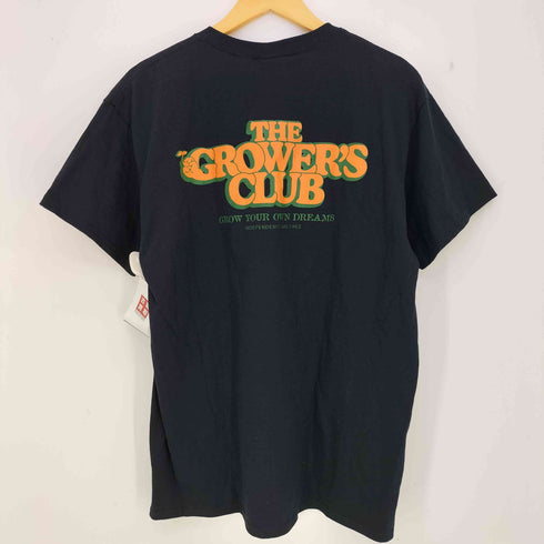 THE GROWER'S CLUB ロゴプリント クルーネックTシャツ メンズ JPN:L
