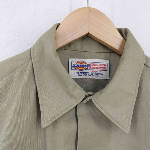 ディッキーズ Dickies USA製 ワークシャツ メンズ 16-16 1/2