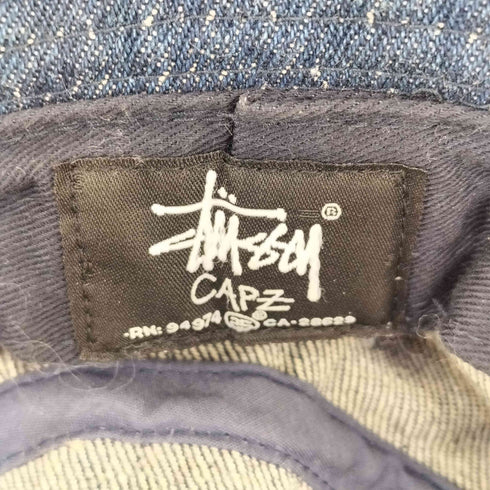 ステューシー Stussy ストックロゴ デニム バケットハット メンズ