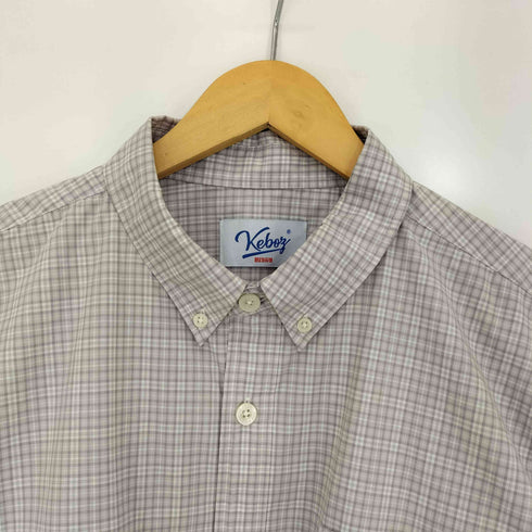 ケボズ KEboz 24SS T/C CHECK SHIRT メンズ JPN:M