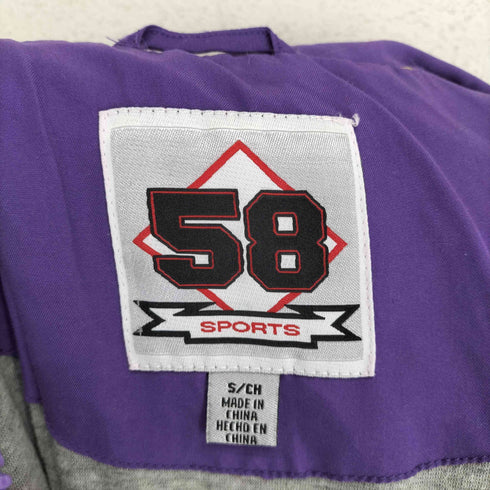 58 SPORTS 両面刺繍ハーフジップジャケット メンズ JPN:S