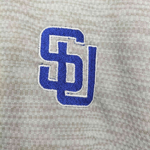 アディダス adidas フロント刺繍ハーフジップトップス メンズ JPN:L