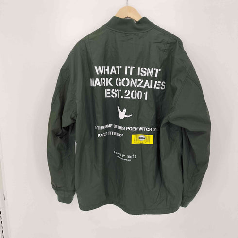 マークゴンザレス Mark Gonzales バックプリントナイロンジャケット メンズ JPN:M