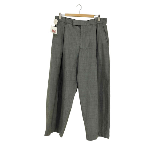 スタジオニコルソン STUDIO NICHOLSON ワイドレッグウールブレンドパンツ メンズ 44