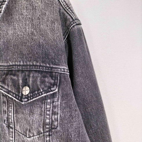 スビ KSUBI OH G JACKET THROW ブラックデニムトラッカージャケット メンズ import:M