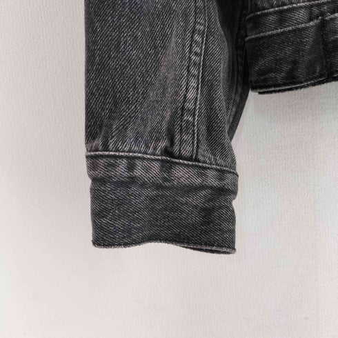 スビ KSUBI OH G JACKET THROW ブラックデニムトラッカージャケット メンズ import:M