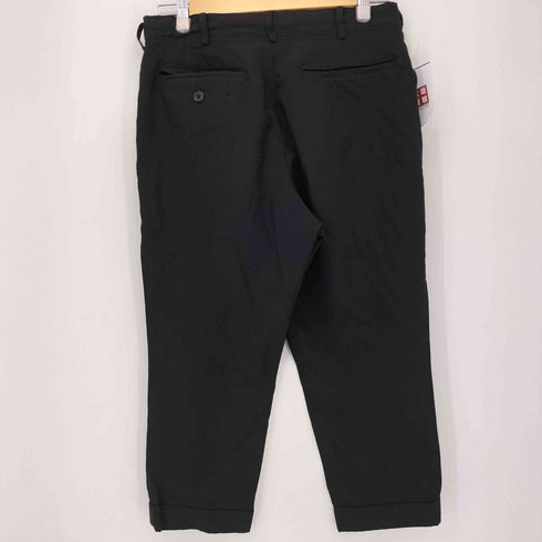 ブラックコムデギャルソン BLACK COMME des GARCONS ポリエステル縮絨クロップドパンツ メンズ JPN:S