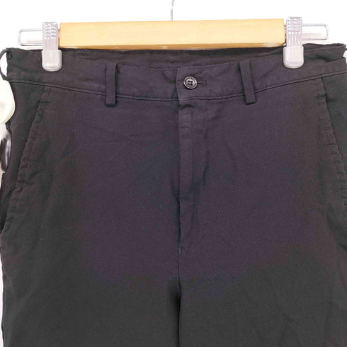 ブラックコムデギャルソン BLACK COMME des GARCONS ポリエステル縮絨クロップドパンツ メンズ JPN:S