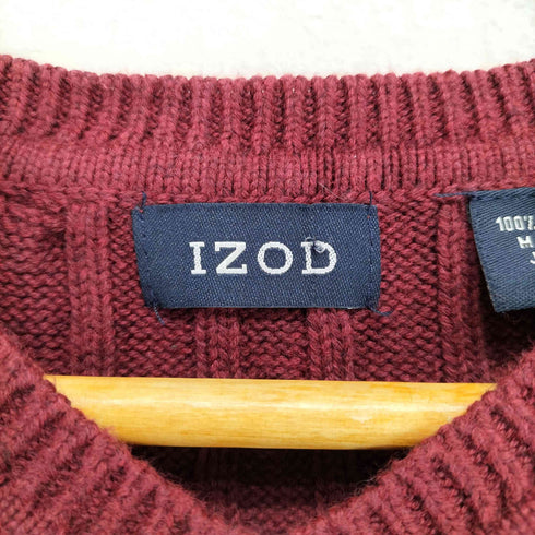 アイゾッドラコステ IZOD LACOSTE ケーブルニットベスト メンズ JPN:L