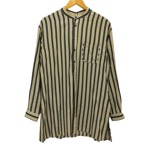 sillis ハーフボタンバンドカラーシャツ メンズ 44