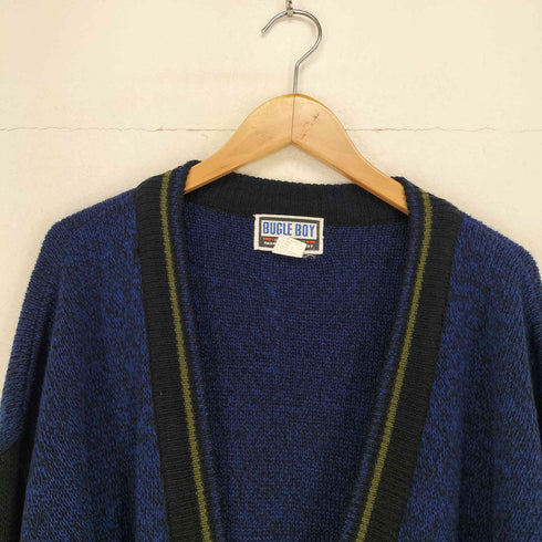 ビューグルボーイ Bugle Boy ロゴ刺繍カレッジカーディガン メンズ JPN:L