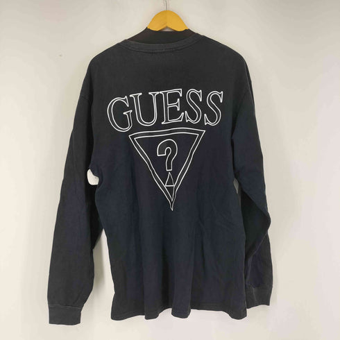 ゲスジーンズ GUESS JEANS 90S ロゴプリント L/S Tシャツ メンズ JPN:L