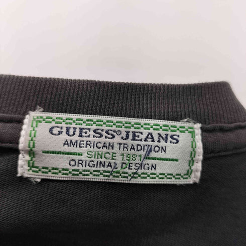 ゲスジーンズ GUESS JEANS 90S ロゴプリント L/S Tシャツ メンズ JPN:L
