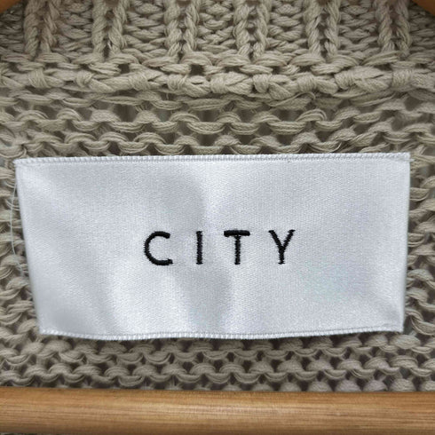 シティー CITY コットンベスト メンズ F
