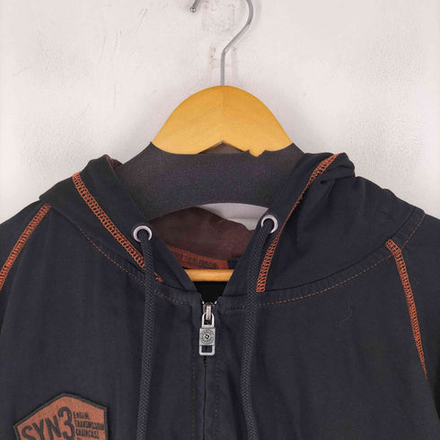 ハーレーダビッドソン HARLEY-DAVIDSON 90S iron Block Hoodie メンズ 5XL