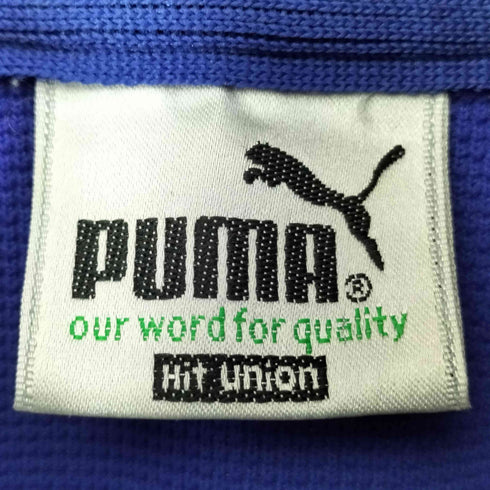 プーマ PUMA 80~90s OLD ロゴ刺繍 トラックジャケット トラックパンツ ジャージセットアップ ヒットユニオン メンズ XO