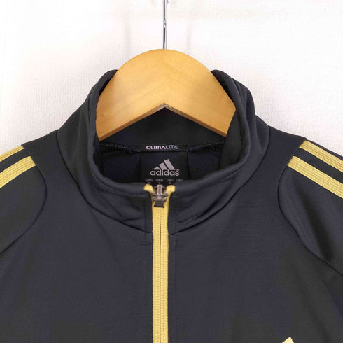 アディダス adidas CLIMALITE Track Top Jersey JKT パフォーマンスロゴ トラックジャケット 3STRIPE メンズ JPN:M