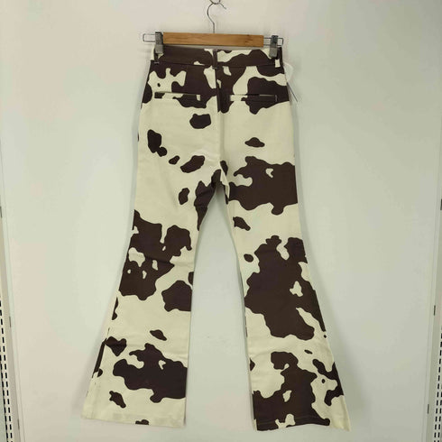 アトモス atmos COW柄 ツイル ベルボトム レディース JPN:M