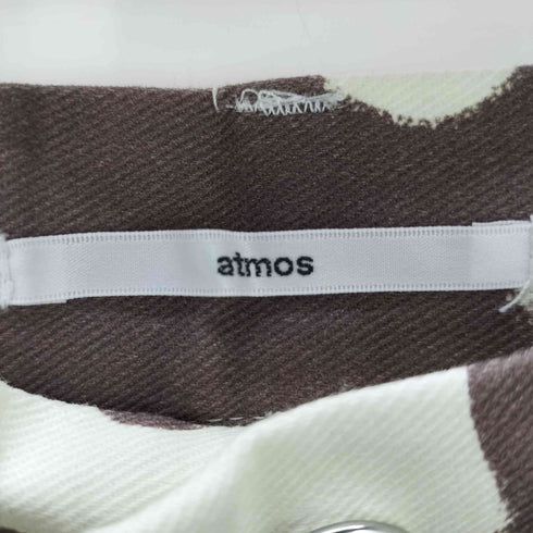 アトモス atmos COW柄 ツイル ベルボトム レディース JPN:M
