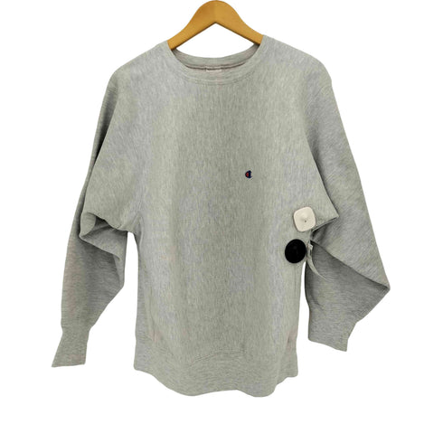 チャンピオン Champion 90S MADE IN USA 刺繍タグ REVERSE WEAVE 目有クルーネックスウェット メンズ import:XL