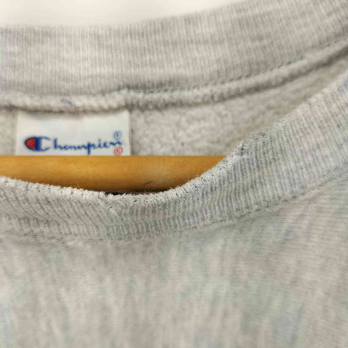 チャンピオン Champion 90S MADE IN USA 刺繍タグ REVERSE WEAVE 目有クルーネックスウェット メンズ import:XL