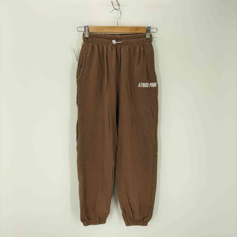 アトモス atmos ハーフジップ クロップドスウェット スウェットパンツ レディース