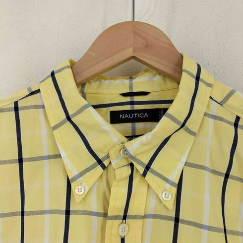 ノーティカ NAUTICA 80'S TWO-PLY COTTON ボタンダウンチェックシャツ メンズ import:XL