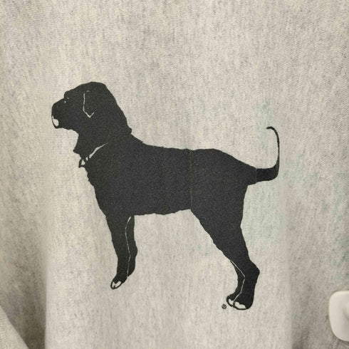 kellsport 90S MADE IN USA The Black Dog アニマルプリントスウェット メンズ JPN:L