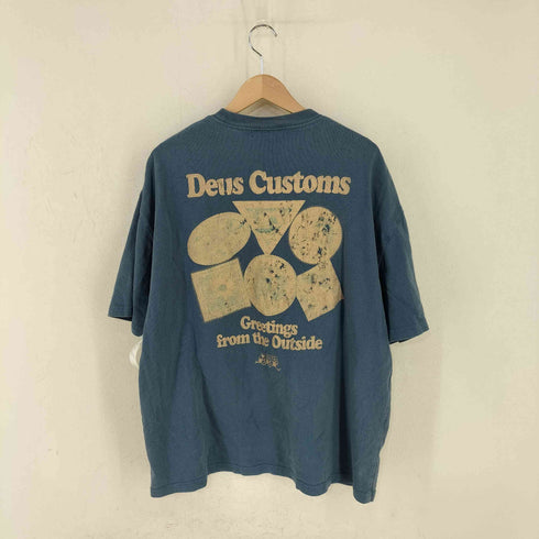 デウス DEUS GREETINGS TEE メンズ import:L
