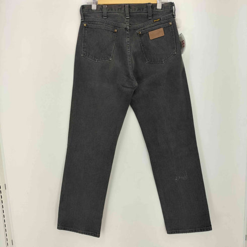 ラングラー Wrangler 80S MADE IN USA 13MWZPB 先染めブラックデニムパンツ メンズ 32