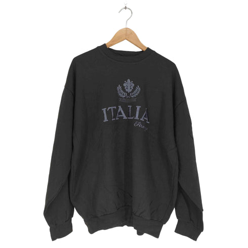 MADE IN ITALY 刺繍スウェット メンズ JPN:XL