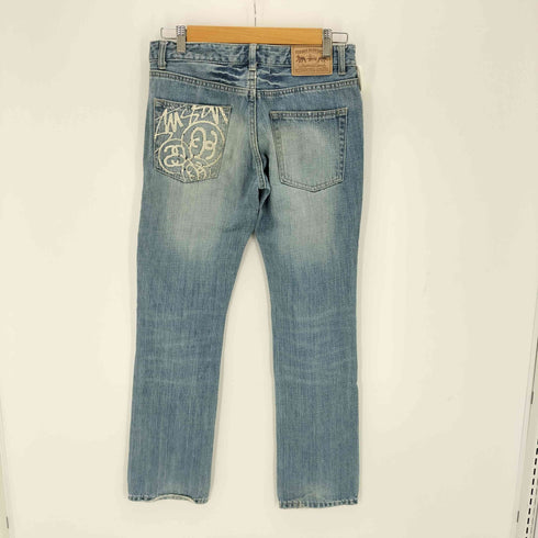 ステューシー Stussy rough rugged denim ダメージデニム レディース JPN:XS